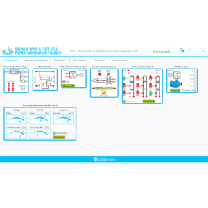 SOLAR & WIND & FUEL CELL POWER GENERATION TRAINER